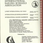 Canadian Yachting Association logbook issued by Canadian Yachting Association at the beginning of 1990ties